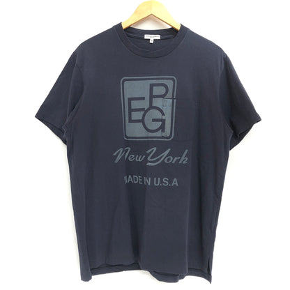 【中古品】【メンズ】 ENGINEERED GARMENTS × BEAMS PLUS エンジニアド ガーメンツ ビームスプラス PEG TEE ユニフォームクルーTシャツ 半袖 トップス 141-260805-rs-07-fur サイズ：S カラー：ネイビー 万代Net店