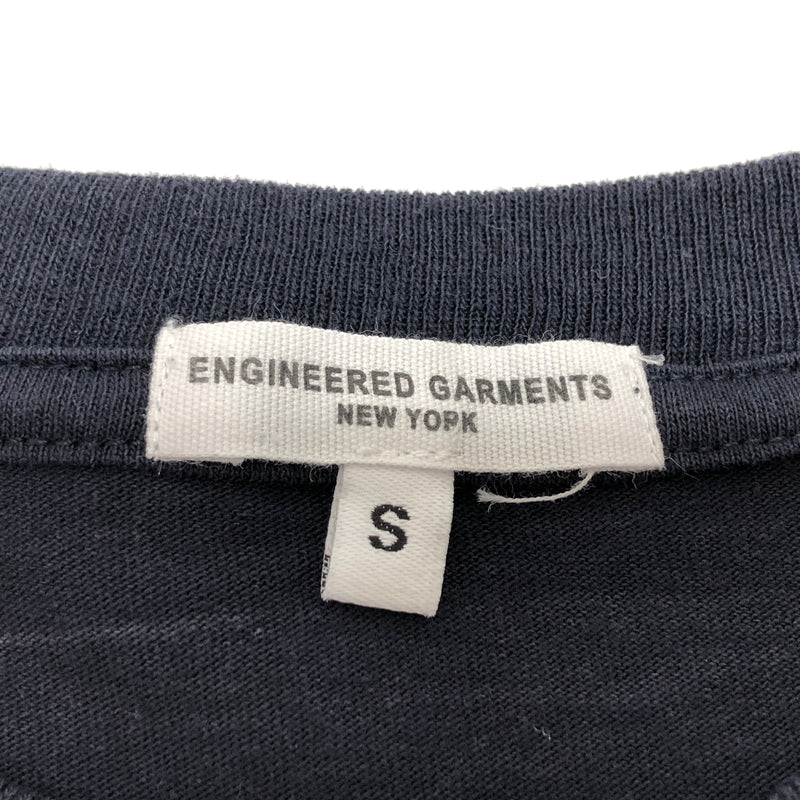 【中古品】【メンズ】 ENGINEERED GARMENTS × BEAMS PLUS エンジニアド ガーメンツ ビームスプラス PEG TEE ユニフォームクルーTシャツ 半袖 トップス 141-260805-rs-07-fur サイズ：S カラー：ネイビー 万代Net店