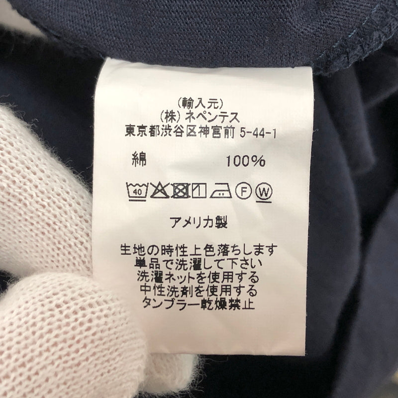 【中古品】【メンズ】 ENGINEERED GARMENTS × BEAMS PLUS エンジニアド ガーメンツ ビームスプラス PEG TEE ユニフォームクルーTシャツ 半袖 トップス 141-260805-rs-07-fur サイズ：S カラー：ネイビー 万代Net店