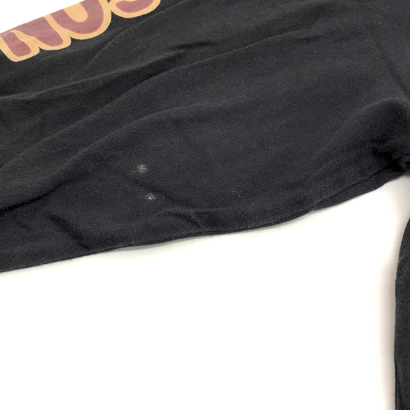【現状渡し品】【メンズ】 VANSON バンソン L/S TEE 長袖 Tシャツ ロンT トップス 古着 145-261029-rs-06-fur サイズ：M カラー：ブラック 万代Net店