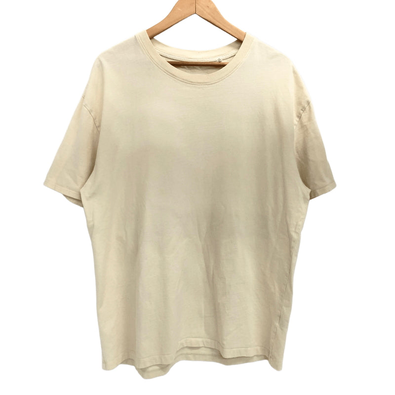 【中古品】【メンズ】 FOG ESSENTIALS エフオージーエッセンシャルズ BACK PRINT SS TEE 半袖 Tシャツ ロゴ トップス 古着 142-261029-rs-07-fur サイズ：L カラー：クリーム系 万代Net店
