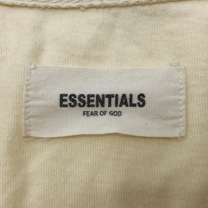 【中古品】【メンズ】 FOG ESSENTIALS エフオージーエッセンシャルズ BACK PRINT SS TEE 半袖 Tシャツ ロゴ トップス 古着 142-261029-rs-07-fur サイズ：L カラー：クリーム系 万代Net店