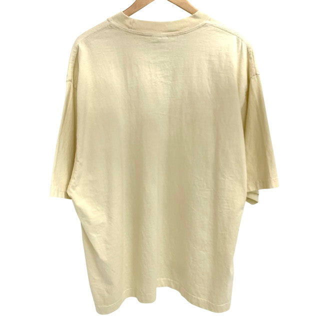 【中古美品】【メンズ】 SHAKA WEAR シャカウェア S/S Tee 無地半袖Tシャツ 150-260318-ea-04-fur サイズ：M カラー：クリーム系 万代Net店