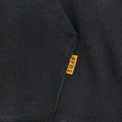 【中古品】【メンズ】 HUF × FR2 ハフ エフアールツー 23SS LOGO HOODIE パーカー 長袖 トップス 142-260805-rs-09-fur サイズ：M カラー：ブラック 万代Net店