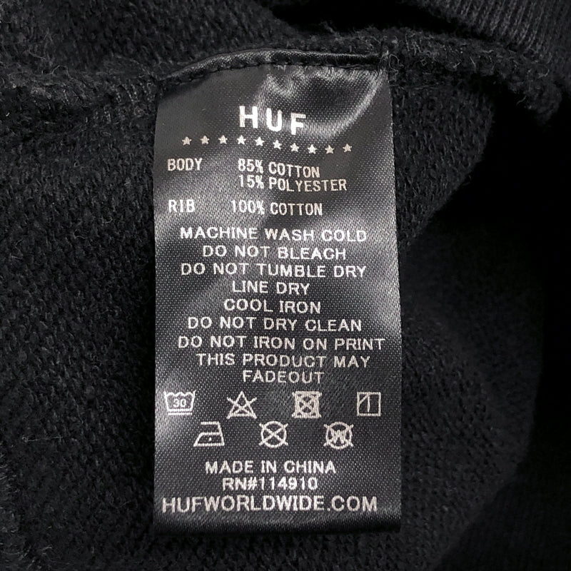【中古品】【メンズ】 HUF × FR2 ハフ エフアールツー 23SS LOGO HOODIE パーカー 長袖 トップス 142-260805-rs-09-fur サイズ：M カラー：ブラック 万代Net店