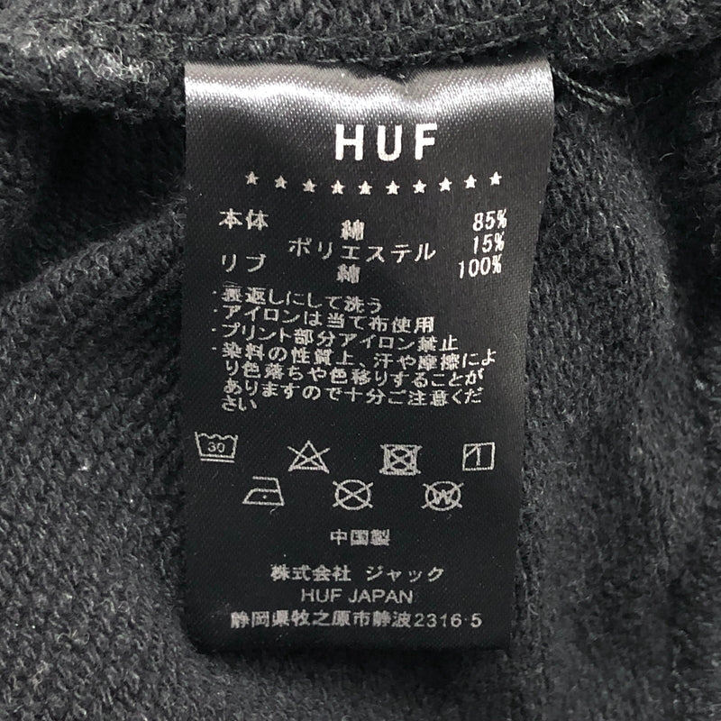 【中古品】【メンズ】 HUF × FR2 ハフ エフアールツー 23SS LOGO HOODIE パーカー 長袖 トップス 142-260805-rs-09-fur サイズ：M カラー：ブラック 万代Net店