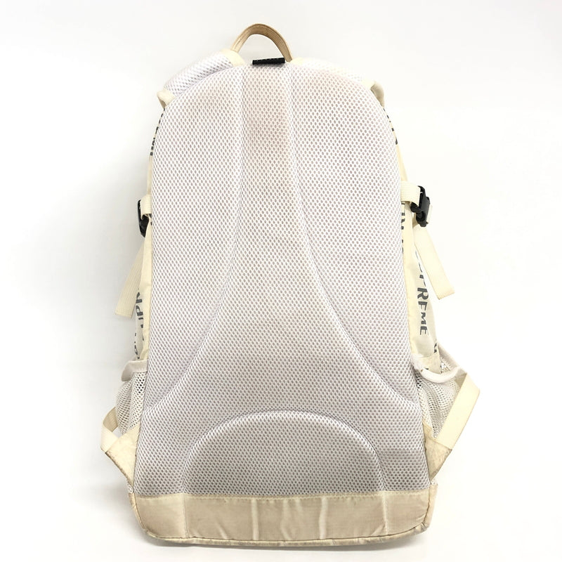 【ジャンク品】【メンズ/レディース】 SUPREME シュプリーム 16AW 3M REFLECTIVE REPEAT BACKPACK バックパック リュック バッグ 鞄 149-260805-rs-10-fur カラー：ホワイト 万代Net店