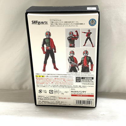 【現状渡し品】 S.H.F 真骨彫製法 仮面ライダー新2号 042-260630-MS-04-min 万代Net店