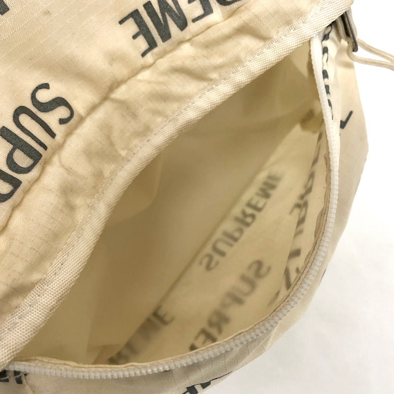【ジャンク品】【メンズ/レディース】 SUPREME シュプリーム 16AW 3M REFLECTIVE REPEAT BACKPACK バックパック リュック バッグ 鞄 149-260805-rs-10-fur カラー：ホワイト 万代Net店
