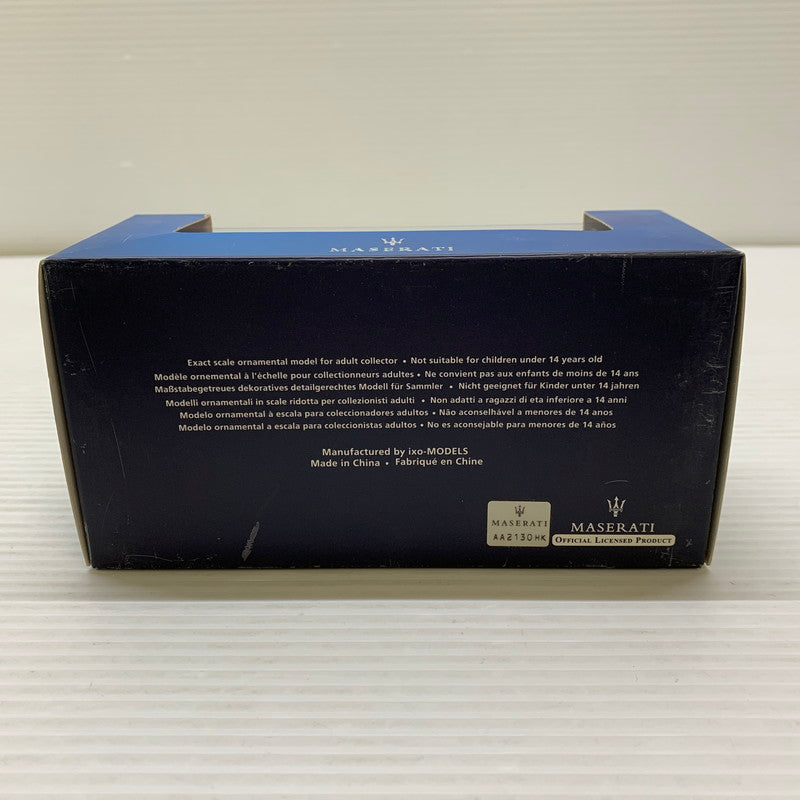 【中古品】 1/43 Maserati マセラティ MC12 イタリアGT ミサノ 2005 #1 ミニカー 061-260401-AS-10-min 万代Net店