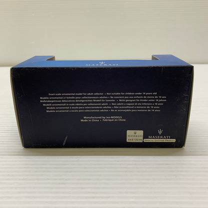 【中古品】 1/43 Maserati マセラティ MC12 イタリアGT ミサノ 2005 #1 ミニカー 061-260401-AS-10-min 万代Net店
