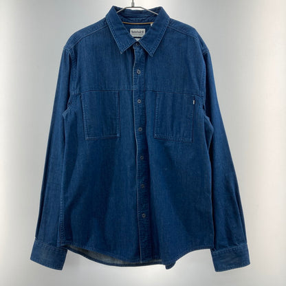 【中古品】【メンズ】 Timberland ティンバーランド デニムシャツ 147-260213-WA-01-iwa サイズ：XL 万代Net店