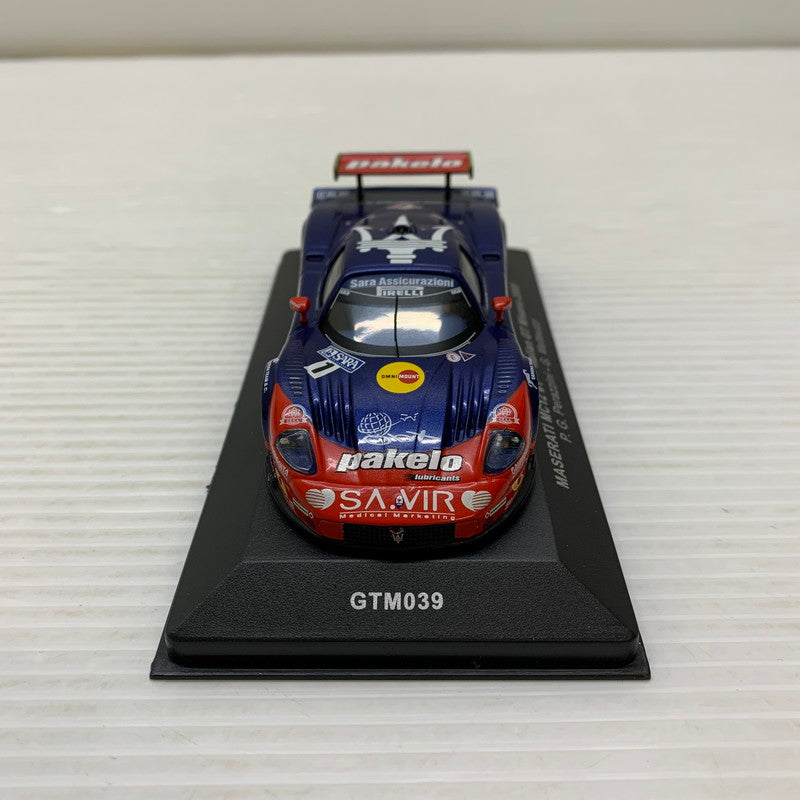 【中古品】 1/43 Maserati マセラティ MC12 イタリアGT ミサノ 2005 #1 ミニカー 061-260401-AS-10-min 万代Net店