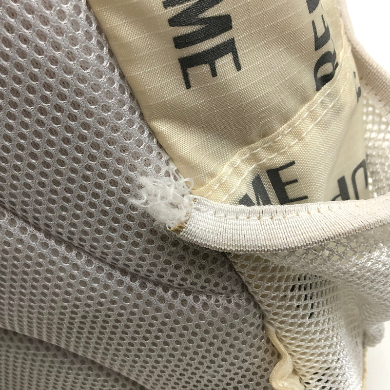 【ジャンク品】【メンズ/レディース】 SUPREME シュプリーム 16AW 3M REFLECTIVE REPEAT BACKPACK バックパック リュック バッグ 鞄 149-260805-rs-10-fur カラー：ホワイト 万代Net店