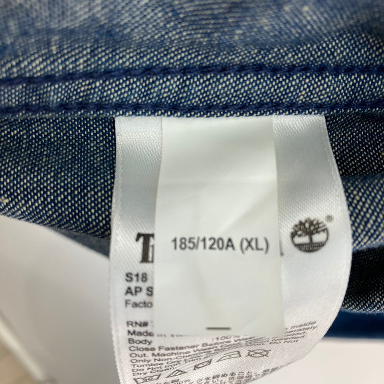 【中古品】【メンズ】 Timberland ティンバーランド デニムシャツ 147-260213-WA-01-iwa サイズ：XL 万代Net店