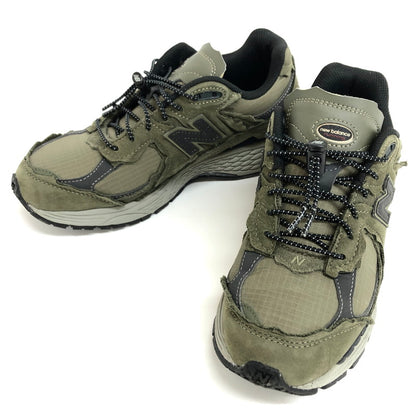 【中古品】【レディース】 NEW BALANCE ニューバランス M2002RDN スニーカー シューズ 靴 162-241001-rs-03-fur サイズ：24.5cm US 6.5 カラー：カーキ系 万代Net店