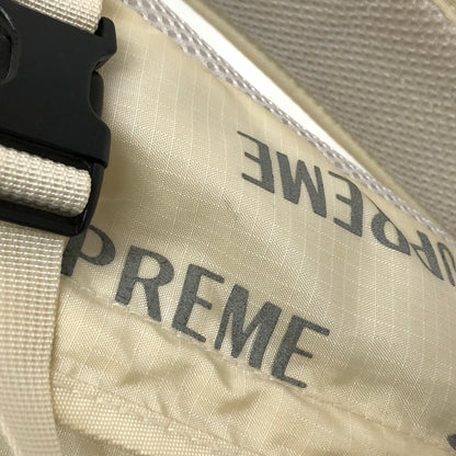 【ジャンク品】【メンズ/レディース】 SUPREME シュプリーム 16AW 3M REFLECTIVE REPEAT BACKPACK バックパック リュック バッグ 鞄 149-260805-rs-10-fur カラー：ホワイト 万代Net店
