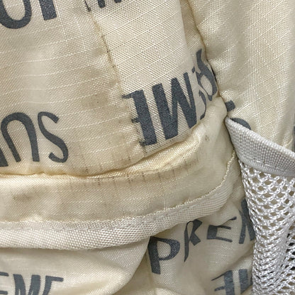 【ジャンク品】【メンズ/レディース】 SUPREME シュプリーム 16AW 3M REFLECTIVE REPEAT BACKPACK バックパック リュック バッグ 鞄 149-260805-rs-10-fur カラー：ホワイト 万代Net店