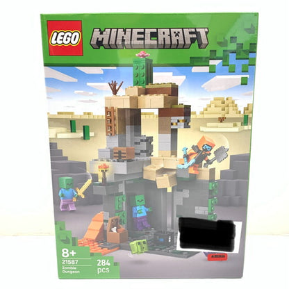 【未使用品】 レゴ LEGO マインクラフト ゾンビダンジョン 21587 038-260806-mo-01-fur 万代Net店