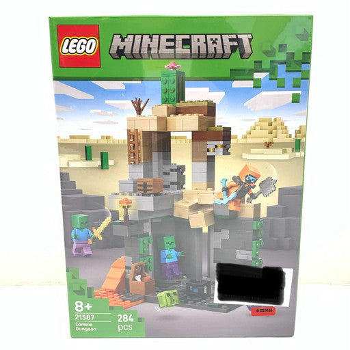 【未使用品】 レゴ LEGO マインクラフト ゾンビダンジョン 21587 038-260806-mo-01-fur 万代Net店