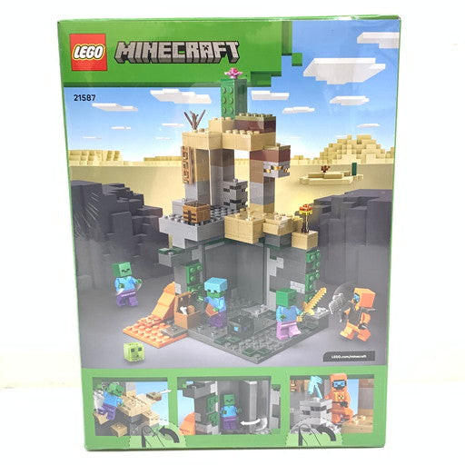 【未使用品】 レゴ LEGO マインクラフト ゾンビダンジョン 21587 038-260806-mo-01-fur 万代Net店