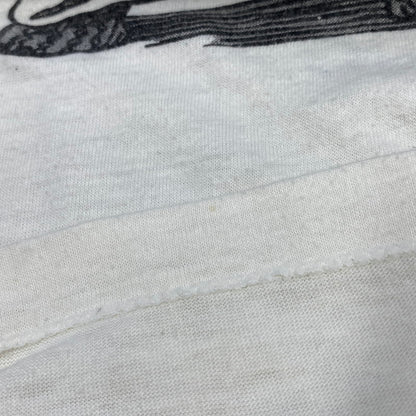 【中古品】【メンズ】 VINTAGE USA製 シングル GULF RINGER SS TEE ガルフ リンガー ショートスリーブ Tシャツ トップス 146-260725-kh-10-izu サイズ：M カラー：ホワイト×オレンジ 万代Net店