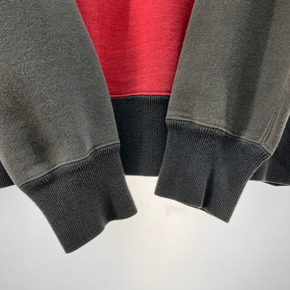 【中古品】【メンズ】 THE FLAT HAED L/S SW スウェット 145-260213-WA-02-iwa サイズ：M カラー：レッド グレー 万代Net店