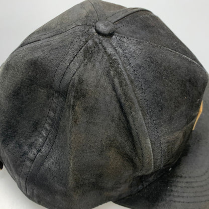 【中古品】【メンズ】 SUEDE 5 PANEL CAP スウェード 5パネル キャップ 帽子 185-260121-kh-02-izu サイズ：F カラー：ブラック 万代Net店