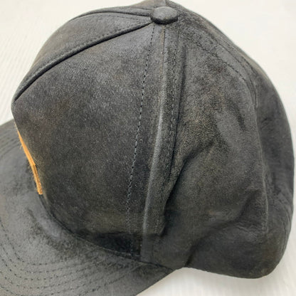 【中古品】【メンズ】 SUEDE 5 PANEL CAP スウェード 5パネル キャップ 帽子 185-260121-kh-02-izu サイズ：F カラー：ブラック 万代Net店