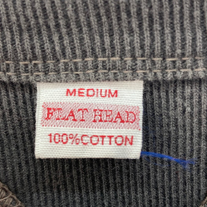 【中古品】【メンズ】 THE FLAT HAED L/S SW スウェット 145-260213-WA-02-iwa サイズ：M カラー：レッド グレー 万代Net店
