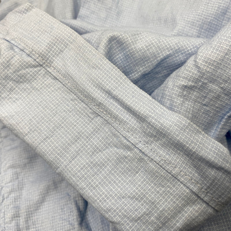 【中古品】【メンズ】 U.S.ARMY ユーエスアーミー DSA100-70-C-1016 6532-111-0700 SLEEPING SHIRT スリーピング シャツ トップス 146-260725-kh-12-izu サイズ：EXTRA LARGE カラー：ライトブルー 万代Net店