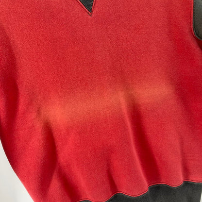 【中古品】【メンズ】 THE FLAT HAED L/S SW スウェット 145-260213-WA-02-iwa サイズ：M カラー：レッド グレー 万代Net店