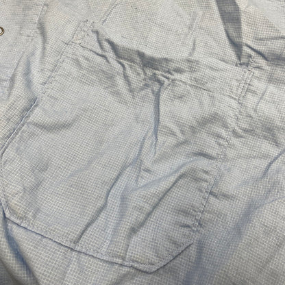 【中古品】【メンズ】 U.S.ARMY ユーエスアーミー DSA100-70-C-1016 6532-111-0700 SLEEPING SHIRT スリーピング シャツ トップス 146-260725-kh-12-izu サイズ：EXTRA LARGE カラー：ライトブルー 万代Net店