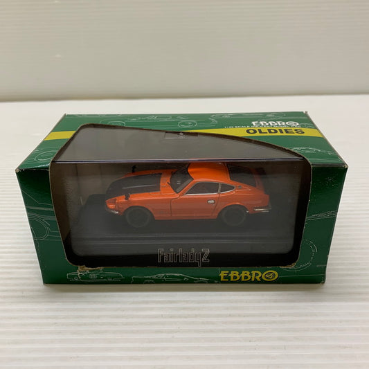 【現状渡し品】 EBBRO 日産 フェアレディ Z432R 1/43スケール オレンジ×メタリックグレー ミニカー 061-260401-AS-12-min 万代Net店