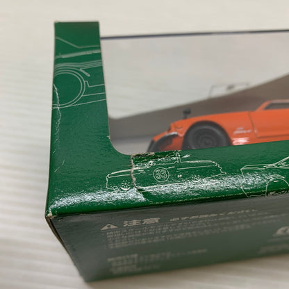 【現状渡し品】 EBBRO 日産 フェアレディ Z432R 1/43スケール オレンジ×メタリックグレー ミニカー 061-260401-AS-12-min 万代Net店