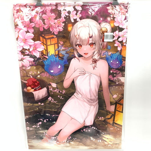 【中古品】 ホロライブ 百鬼あやめ 2023 誕生日記念 温泉 グッズ タペストリー 054-260806-mo-10-fur 万代Net店