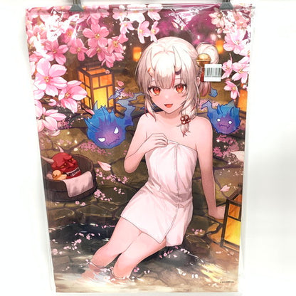 【中古品】 ホロライブ 百鬼あやめ 2023 誕生日記念 温泉 グッズ タペストリー 054-260806-mo-10-fur 万代Net店