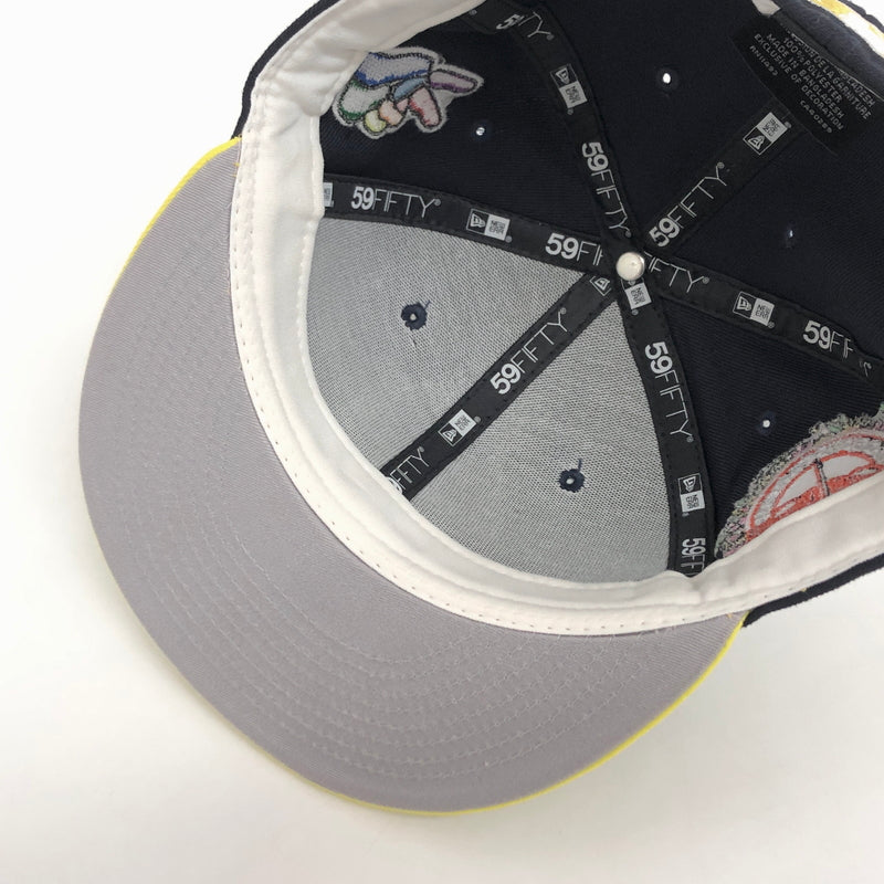 【中古品】【メンズ/レディース】 NEWERA ニューエラ 59FIFTY DETROIT TIGERS BB CAP キャップ 帽子 185-261030-rs-01-fur サイズ：7 1/4 (57.7cm) カラー：ブラック/イエロー 万代Net店