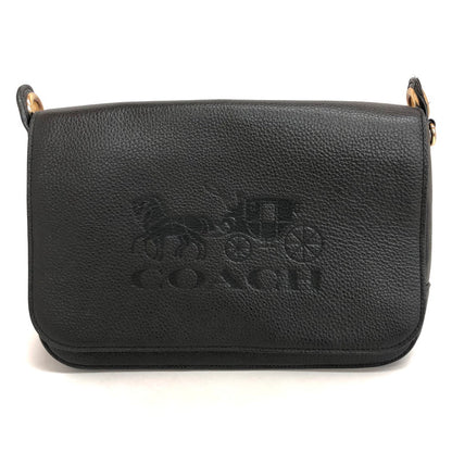 【中古品】【メンズ/レディース】 COACH コーチ SHOULDER BAG F72703 ショルダーバッグ メッセンジャーバッグ 鞄 180-250131-rs-01-fur カラー：ブラック系 万代Net店