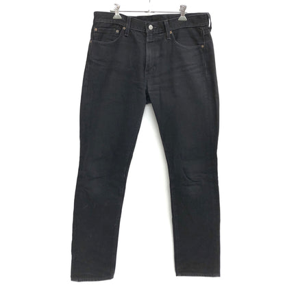 【中古品】【メンズ】 LEVI'S リーバイス 511 Slim Fit 04511-2299 スリムフィット ブラックデニム ジーンズ ボトムス 古着 158-261030-rs-03-fur サイズ：W33 L32 カラー：ブラック 万代Net店