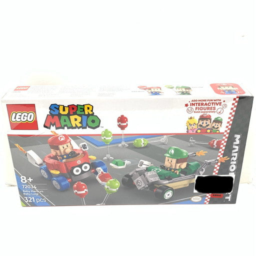 【未使用品】 レゴ LEGO スーパーマリオ マリオカート ベビィマリオ vs ベビィルイージ 72034 038-260806-mo-14-fur 万代Net店