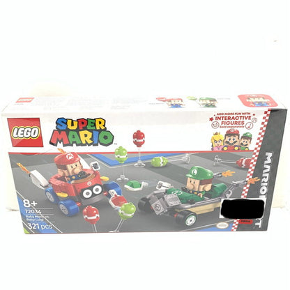 【未使用品】 レゴ LEGO スーパーマリオ マリオカート ベビィマリオ vs ベビィルイージ 72034 038-260806-mo-14-fur 万代Net店