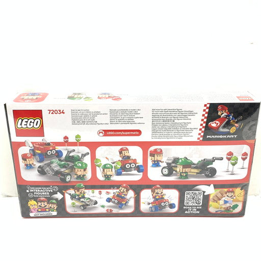【未使用品】 レゴ LEGO スーパーマリオ マリオカート ベビィマリオ vs ベビィルイージ 72034 038-260806-mo-14-fur 万代Net店
