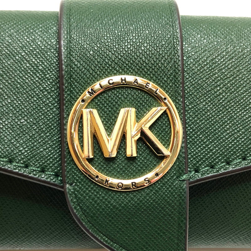 【中古品】【レディース】 Michael Kors マイケルコース 32F1GGRN0L キーケース 小銭入れ コインケース キーリング 鍵 小物入れ 200-240610-rs-05-fur カラー：グリーン 万代Net店