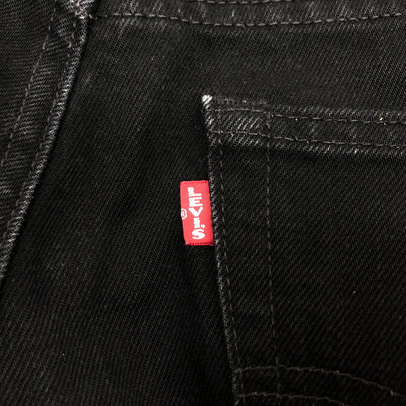 【中古品】【メンズ】 LEVI'S リーバイス 511 Slim Fit 04511-2299 スリムフィット ブラックデニム ジーンズ ボトムス 古着 158-261030-rs-03-fur サイズ：W33 L32 カラー：ブラック 万代Net店