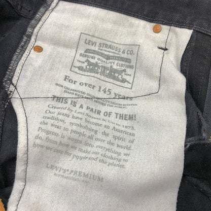 【中古品】【メンズ】 LEVI'S リーバイス 511 Slim Fit 04511-2299 スリムフィット ブラックデニム ジーンズ ボトムス 古着 158-261030-rs-03-fur サイズ：W33 L32 カラー：ブラック 万代Net店