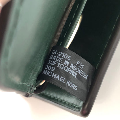 【中古品】【レディース】 Michael Kors マイケルコース 32F1GGRN0L キーケース 小銭入れ コインケース キーリング 鍵 小物入れ 200-240610-rs-05-fur カラー：グリーン 万代Net店