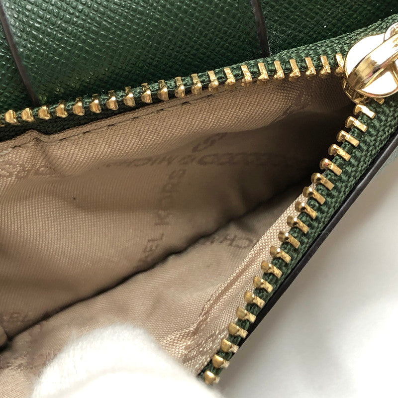 【中古品】【レディース】 Michael Kors マイケルコース 32F1GGRN0L キーケース 小銭入れ コインケース キーリング 鍵 小物入れ 200-240610-rs-05-fur カラー：グリーン 万代Net店