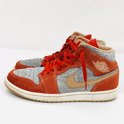 【中古品】【メンズ】 NIKE ナイキ Air Jordan 1 Mid "Denim" DM4352-600 エアジョーダン 1 ミッド "デニム" スニーカー シューズ 靴 160-250129-hn-01-fur サイズ：27.0cm US 9 カラー：マルチカラー 万代Net店