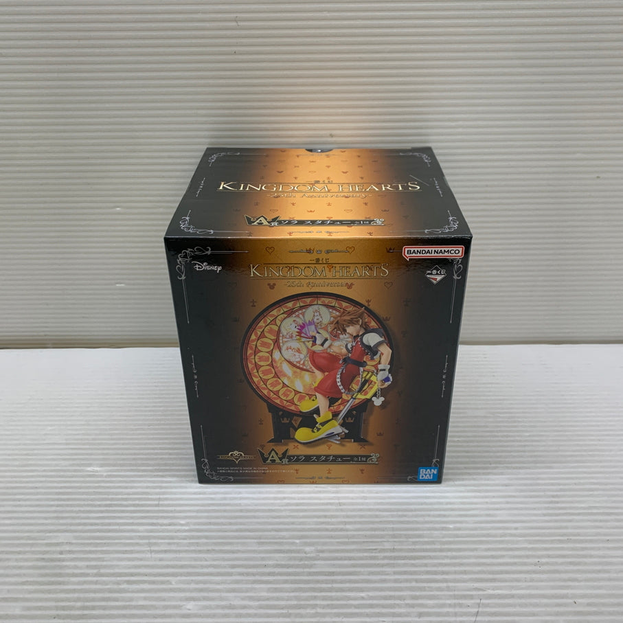【中古品】 一番くじ キングダムハーツ A賞 ソラ スタチュー フィギュア バンダイ 箱あり 041-260916-YT-01-min 万代Net店